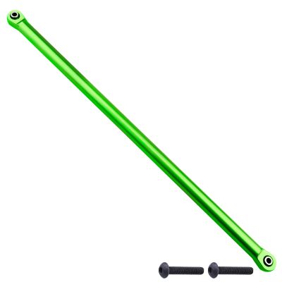AllinRC Aluminum Center Brace Bar with Ball Cup Rod Ends Link Linkage for Arrma Notorious 6S BLX Upgrades Parts (Green)