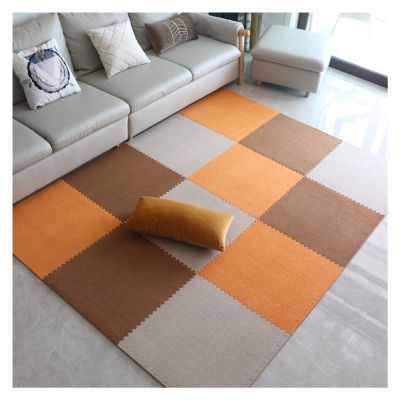 AYLYHD Interlocking Carpet Soft EVA Foam Mats Area Rugs Protective Floor Tiles Exercise Play Mat for Children Kids Room Home Parlor Bedroom (Color : I, Size : 60x60x1cm-20pcs)