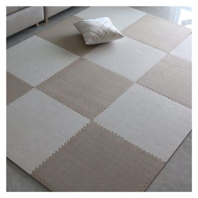 AYLYHD Interlocking Carpet Soft EVA Foam Mats Area Rugs Protective Floor Tiles Exercise Play Mat for Children Kids Room Home Parlor Bedroom (Color : D, Size : 60x60x1cm-20pcs)