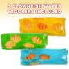 ArtCreativity Clownfish Water Wigglers, Set of 3, Fidget Toys for Kids with Clown Fish Figurines and Glitter Inside, Stress Relief Toys for Boys and Girls, Unique Party Favors for Children view 2