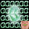 100 Halloween Teeth Glow in The Dark Fangs Teeth, Dress-Up, Pretend Play (100-Pack) view 3