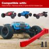 AllinRC Aluminum Front Chassis Brace for 1/8 Arrma Kraton 6S Notorious 6S Typhon 6S (Red) view 2