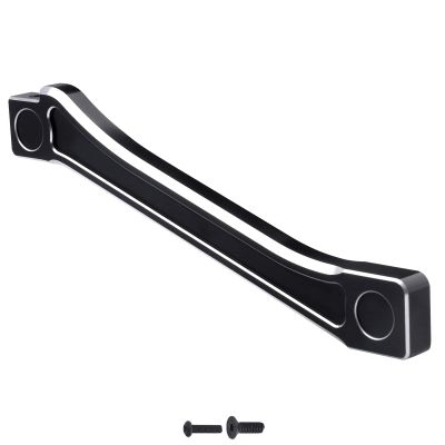 AllinRC Aluminum Front Chassis Brace for 1/8 Arrma Kraton 6S Notorious 6S Typhon 6S (Black)