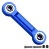 AllinRC Aluminum Servo Steering Rod Tie Links for 6S Arrma Kraton Notorious Mojave Infraction Felony BLX (Navy Blue) view 1