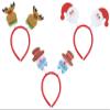 Iconikal Christmas Headband Party Bopper (Snowman, Reindeer, and Santa) 4-Pack view 2