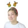 Iconikal Christmas Headband Party Bopper (Snowman, Reindeer, and Santa) 4-Pack view 3