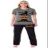 INTIMO Mattel Barbie Womens' Halloween Trick Or Treat Witch Sleep Pajama Set (XXX-Large) Multicolored view 1