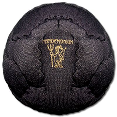 Pandemonium Footbag Specter 6 Panels Hacky Sack pro Bag pellets & Iron weigthed at 60g