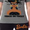 INTIMO Mattel Barbie Womens' Halloween Trick Or Treat Witch Sleep Pajama Set (X-Large) Multicolored view 4