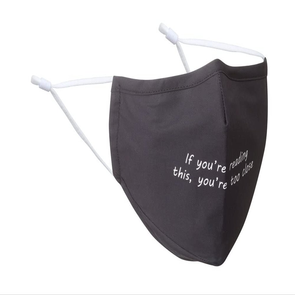100% Cotton Washable Too Close Face Mask - Kids