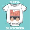 Aiden's Corner Handmade Cute Baby Boy Girl One First Birthday Smash Cake Bibs - Infant 1st Birthday Bibs (White Heather) view 3