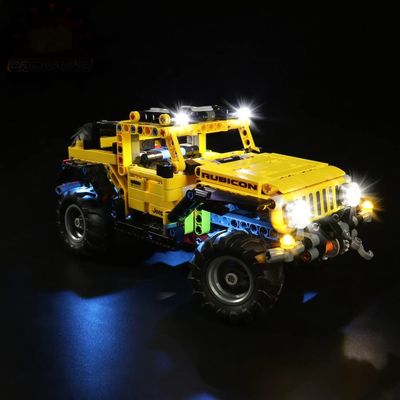 Brick Shine GC Light Kit for Jeep Wrangler 42122 (Model Set is not Included) (Classic)