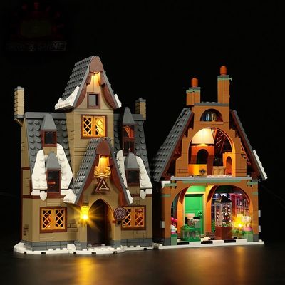 Brick Shine GC Light Kit for Hogsmeade Village Visit 76388 (Model Set is not Included) (Classic)