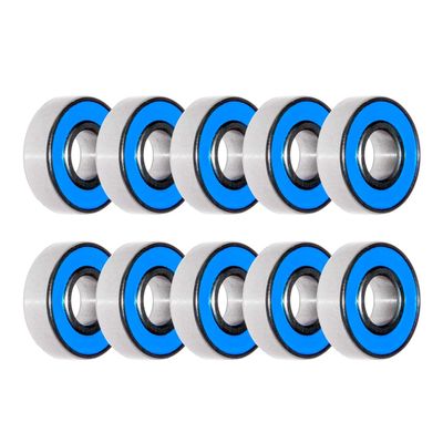 8x19x6mm (10 Rubber Sealed Bearings)