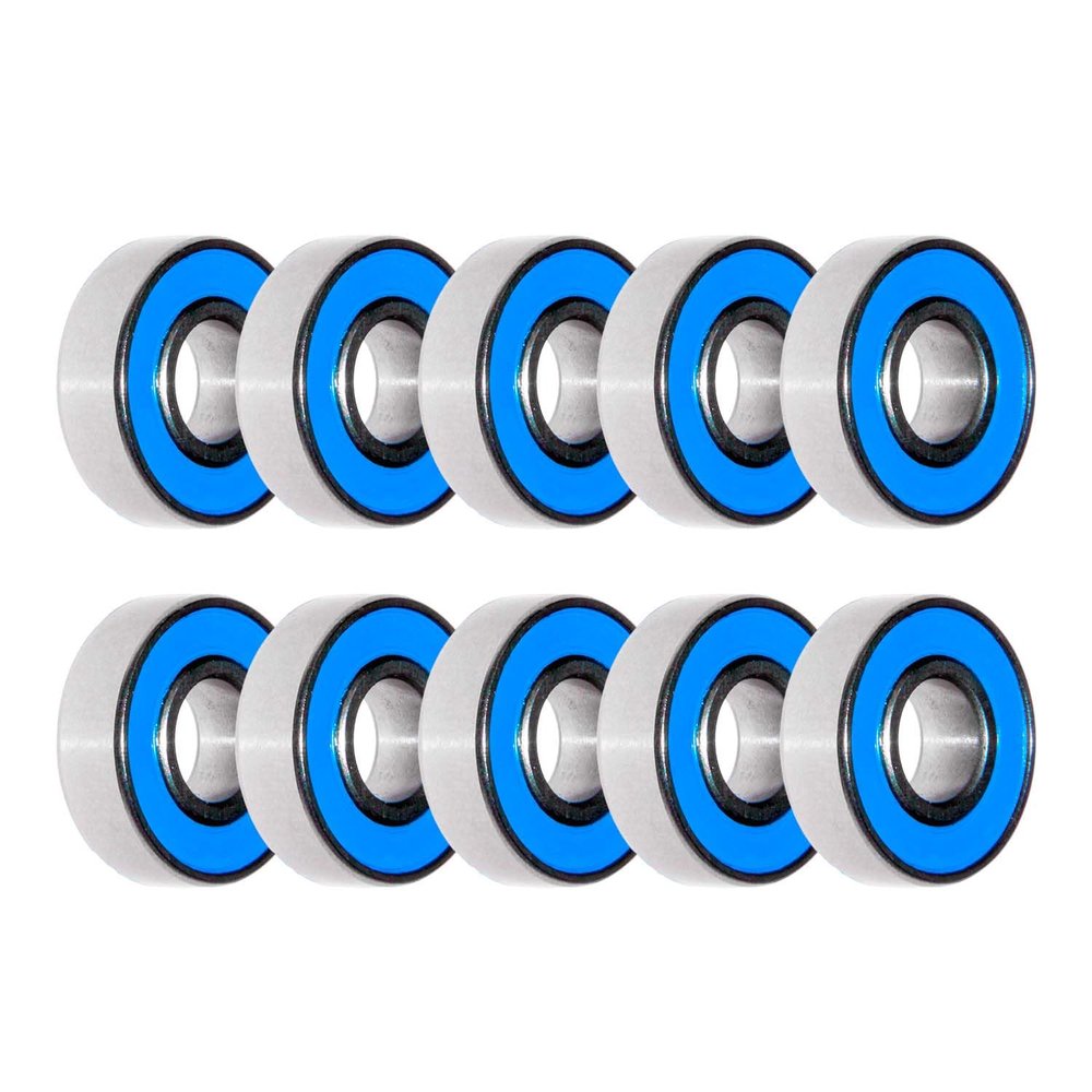 8x19x6mm (10 Rubber Sealed Bearings)