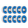 8x19x6mm (10 Rubber Sealed Bearings) view 1