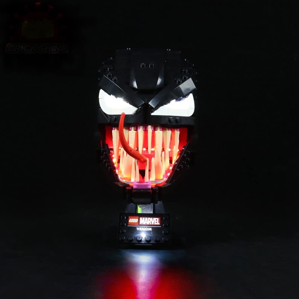 Brick Shine GC Light Kit for Star Wars Spider-Man Venom 76187 (Model Set is not Included) (Classic)