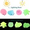 28PCS Valentines Gifts Cards with Kawaii Mochi Squishy Toy, Glow in The Dark Mini Cute Animal Squishies Stress Relief Toy for Kids, Valentine Party Favors, Classroom Exchange Prizes view 2