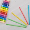 24 Pieces Rhythm Sticks Drum Sticks Wooden Lummi Sticks 8 Inch Music Percussion Instruments for Girls and Boys Classroom Play, 4 Colors(Red, Green, Yellow, Blue,8 x 1/2 Inch) view 3