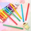 24 Pieces Rhythm Sticks Drum Sticks Wooden Lummi Sticks 8 Inch Music Percussion Instruments for Girls and Boys Classroom Play, 4 Colors(Red, Green, Yellow, Blue,8 x 1/2 Inch) view 4