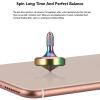 CHEETOP Exquisite Metal Spinning Top, Nicely Machined Stainless Steel Fidget Desk Toy, Perfect Balance Spin Time for Over 9 Mins, Waste Time Efficiently, Easy to Work (Diameter 29mm Large Iridescent) view 4