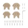 4 Pcs Phantom 3 Motor Mount Base for DJI Phantom 2/3/ 3A / 3P/ 3S/ SE Drone Protector Body Guard Protective Cover Protective Kits Accessories view 1