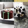 Poker Set, 200pcs 11.5gr Hefty Casino Chip Set with Solid Wooden Rotating Carousel Case and 2 Decks of Game Play Cards Kit for Beginners Casual and Professional Holdem Blackjack Poker Players view 2