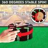 Poker Set, 200pcs 11.5gr Hefty Casino Chip Set with Solid Wooden Rotating Carousel Case and 2 Decks of Game Play Cards Kit for Beginners Casual and Professional Holdem Blackjack Poker Players view 3