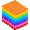 100 Pieces Tubes Sensory Toys Fidget Tube for Teens and Adults Multi-Color Mini Stretch Pull Tube Toy for Stress and Anxiety Relief Sensory Tools DIY Creative Handmade Activities view 1