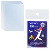 100 Pcs Soft Trading Card Sleeves, Top Loading Sleeves for Standard Cards 2.5" X 3.5"Ultra-Clear Card Protector for Baseball Cards view 1