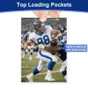 100 Pcs Soft Trading Card Sleeves, Top Loading Sleeves for Standard Cards 2.5" X 3.5"Ultra-Clear Card Protector for Baseball Cards view 4