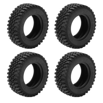 Alomejor RC Car Tires 4pcs RC Wheels Tyre Fit for MN86 1/12 RC Crawlers Replacement and Upgrade Part