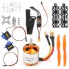 Alomejor Helicopter Fixed Wing Set 2217 KV1100 Motor+1060 Propeller+9G Servo+40A ESC Kit for RC Plane view 1