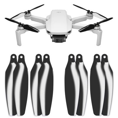 Master Airscrew Stealth Propellers for DJI Mini 2, Mini 2 SE, Mini SE & Mini 4K - Black, 4 propellers in set