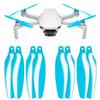 Master Airscrew Stealth Propellers for DJI Mini 2, Mini 2 SE, Mini SE & Mini 4K - Blue, 4 propellers in set view 1