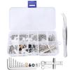 271pcs M1.4 RC Screw Kit Screws Assortment Set Hardware Fasteners for Axial SCX24 1/24 RC Crawler Deadbolt C10 Jeep AXI90081 AXI00001 AXI00002 view 1