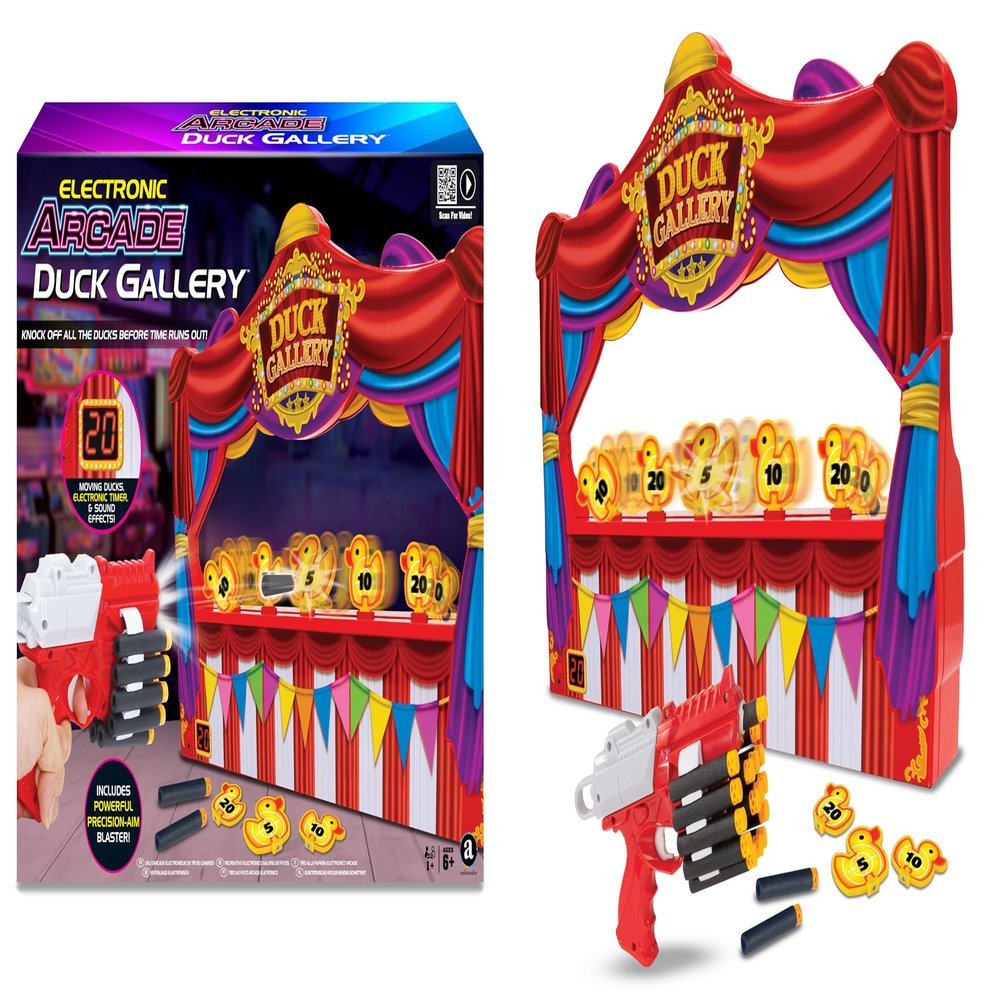 Merchant Ambassador Ambassador Games Electronic Arcade Duck Shooting Gallery, Multi