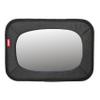 Nuby Shatterproof Rear Facing Backseat Baby Mirror, Black view 1