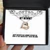 Game On Novelties Beautiful Mommy Gifts, Happy Mother's Day, Mommy! Without Me, Today is Just Another, Gag Christmas Love Dancing Necklace from Mom view 1