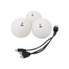 Zeekio Multi Color LED Light Up Juggling Balls with Charging Cord (Set of 3) view 2