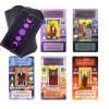 BWTY Tarot Cards Set with Guide Book and 7 Chakra Cards. Learning Tarot Cards Deck for Beginners with Meanings on Them, Keywords, Astrology (Planet Zodiac), Yes or No, Elements, Numerology view 1