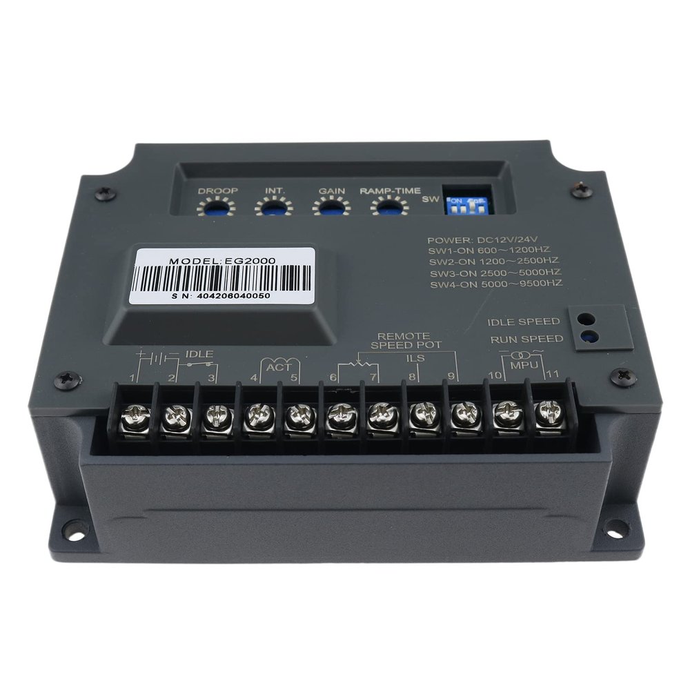ZTUOAUMA Governor Speed Control Unit ESD2301-A ESC2301 ESC3500 ESD2500 ESC2500 Compatible with Cummins PT Pump Woodward Barber Colman Onan Engine Motors EG2000