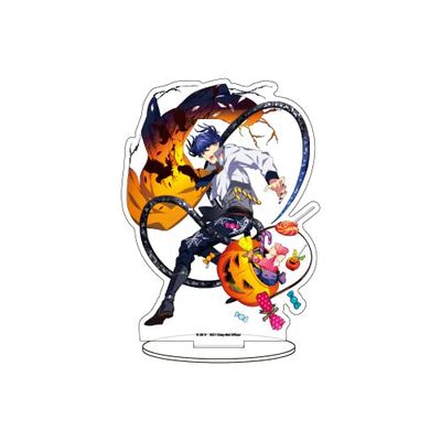 A3 Obey Me! 17 Leviatan Halloween Version, Drawn Character Acrylic Figure, H 5.9 x W 5.9 inches (150 x 150 mm) ACF-OBM-17