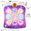 SUNLIN Dance Mat Toys for Girls Ages 3-10 | Dance Pad with LED Lights, Adjustable Volume, 9 Built-in Music, 7 Game Modes, 5 Challenge Levels | Christmas Birthday Gifts for 3 4 5 6 7 8+ Years Old Girl view 3