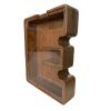 Personalized Large Wooden Kids Letter Piggy Bank Custom Name Coin Piggy Bank, (Laser Engraved Name) Wood Alphabet Letter Bank Money Box Birthday (E) view 2