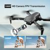 DRONEEYE 4DV13 Drone with 1080P HD FPV Camera for Kids Adults,Remote Control Helicopter Quadcopter for Beginners boy Toys Gift,Waypoint Functions,Altitude Hold, Gesture Selfie,3D Flips,2 Batteries,Black view 2