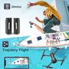 DRONEEYE 4DV13 Drone with 1080P HD FPV Camera for Kids Adults,Remote Control Helicopter Quadcopter for Beginners boy Toys Gift,Waypoint Functions,Altitude Hold, Gesture Selfie,3D Flips,2 Batteries,Black view 4