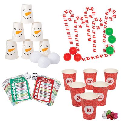 91 Piece(s) Christmas Games Kit - 4 Games