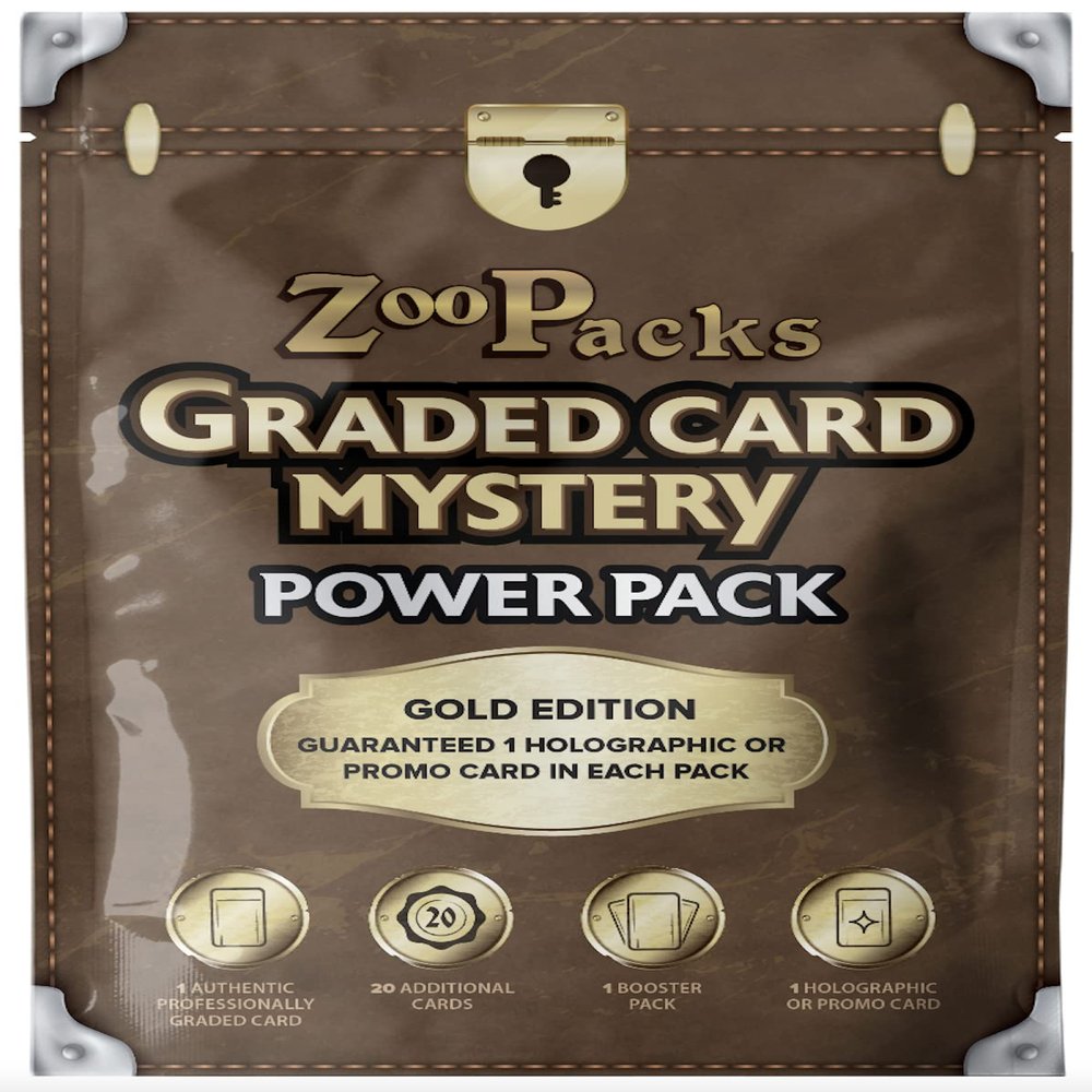 MetaZoo Graded Card Mystery Power Pack - Gold Edition - Series 1 - Each Box Contains 1 Graded MetaZoo Card + 20 Additional Cards + 1 Factory Sealed Booster Pack + 1 Hologram or Promo Card