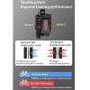 LYYCX Hydraulic Disc Brake, Disc Brake Group Front and Rear Line Pull Hydraulic Disc Brake, Additional Brake Pads are Spare (Color : Blue, Size : One Rear Brake) view 4